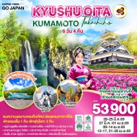 KYUSHU OITA KUMAMOTO TAKACHIHO 6D 4N โดยสายการบินไทย [TG]
