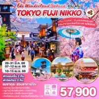 OSAKA TOKYO SAITAMA SAKURA FULL BLOOM 6D 4N โดยสายการบินไทย [TG]