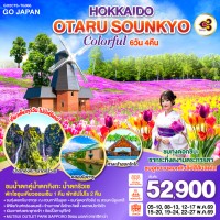 HOKKAIDO OTARU SOUNKYO COLORFUL 6D 4N โดยสายการบินไทย [TG]