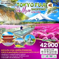 TOKYO FUJI PINKMOSS SHOPPING 6D 3N โดยสายการบินไทย [TG]