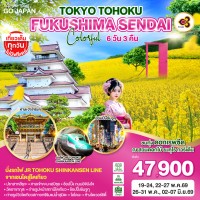 TOKYO TOHOKU FUKUSHIMA SENDAI COLORFUL 6D 3N โดยสายการบินไทย [TG]